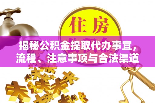 黔南揭秘公积金提取代办事宜，流程、注意事项与合法渠道